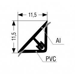 Tesniaca lišta L20
