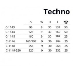 Úchytka TECHNO 